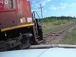 Truck Driver Steers Right Just In Time
