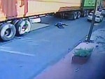 Truck Was Not A Pedestrian Crossing
