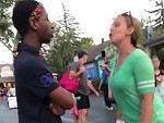 White Woman And Black Man Dumb Argument
