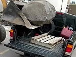 Wonder If Maybe The Boulder Exceeds The Weight Limit Of The Ute
