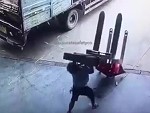 Worker Destroyed By A Pallet Jack
