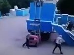 Workers Get Fucked Up Loading A Truck Oops
